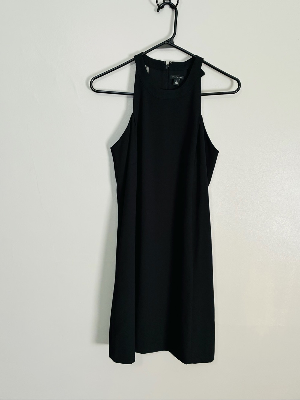 Ann Taylor Black Sleeveless midi Dress women’s size 2